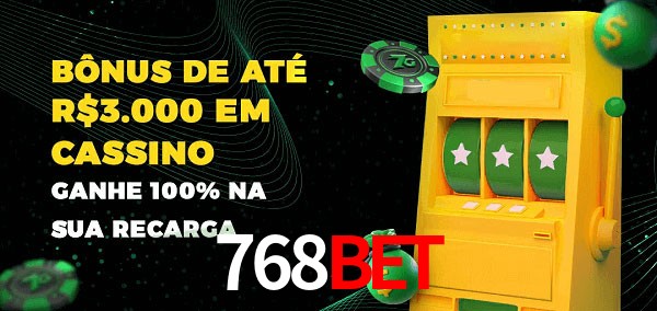 768Bet melhor bônus de depósito
