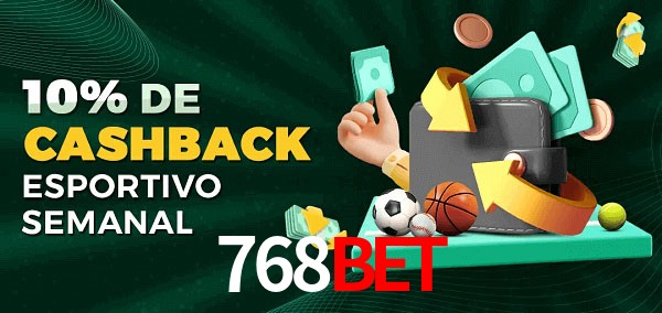 10% de bônus de cashback na 768Bet